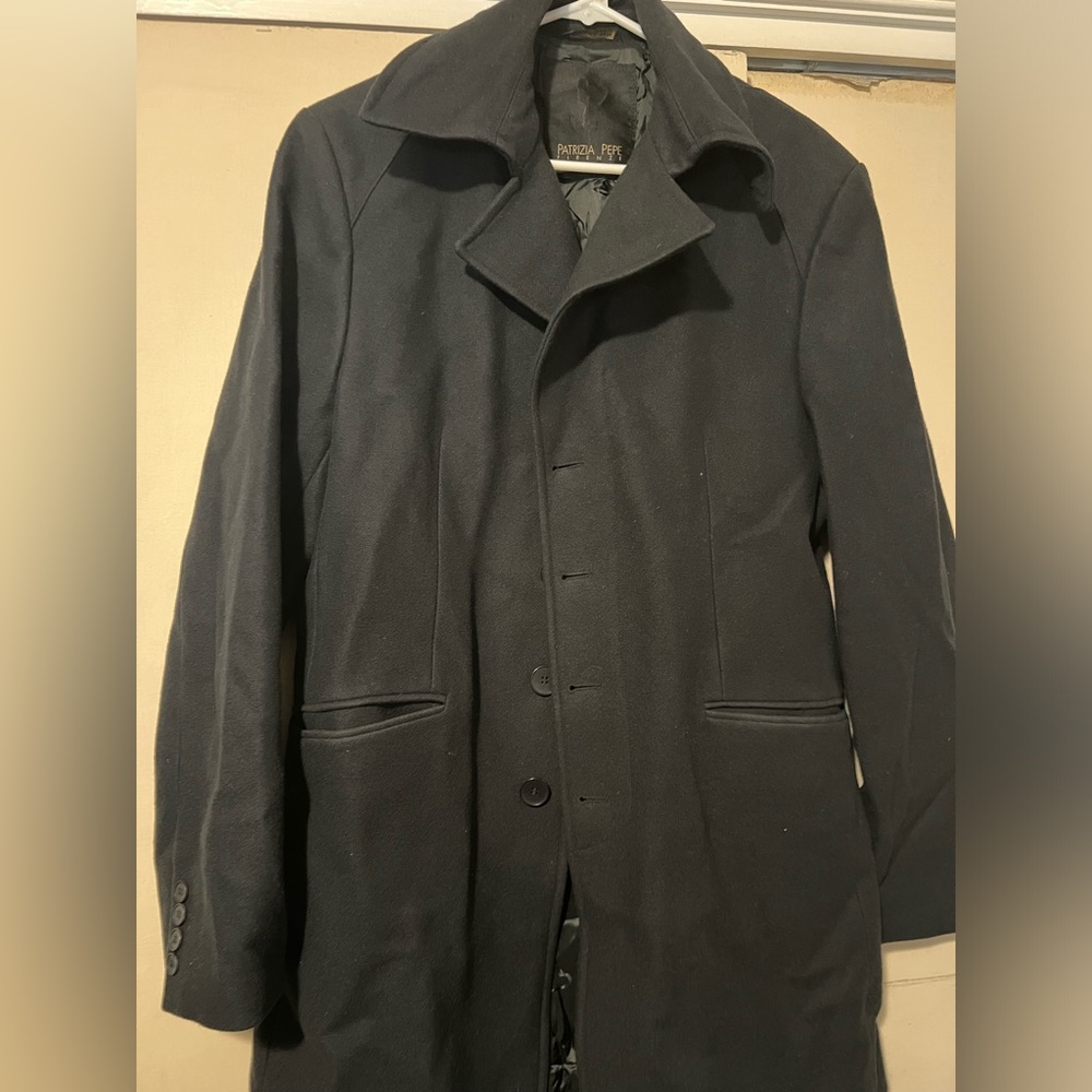 Patrizia Pepe wool blend overcoat